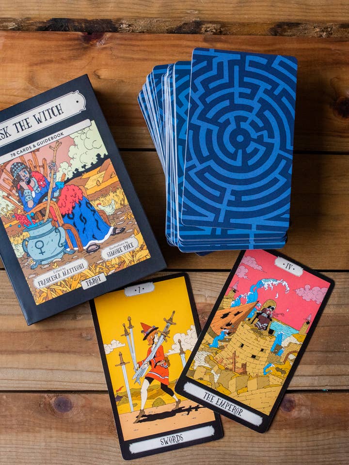 Ask the Witch Tarot-78 Cards & Book: Halloween/Samhain Deck for wholesale by Red Wheel/Weiser LLC
