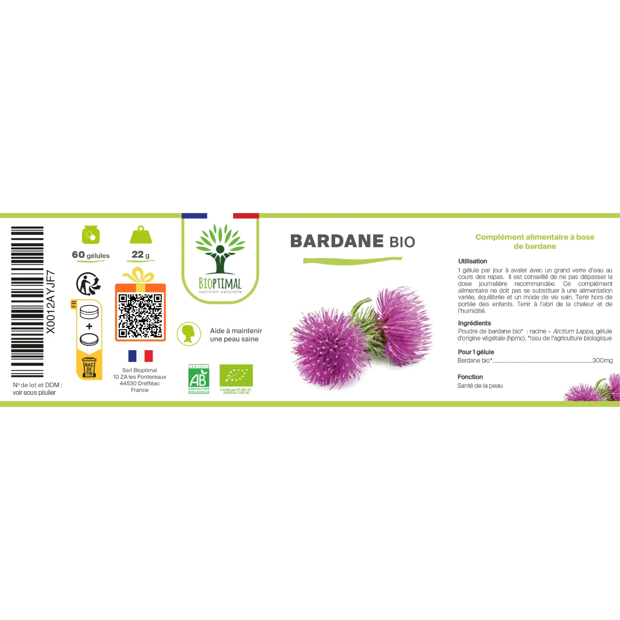 Bioptimal – Großhandel Nahrungsergänzungsmittel/Vitamin zum Einnehmen – Bioptimal Bio-Bocksdorn – Nahrungsergänzungsmittel in Kapseln8