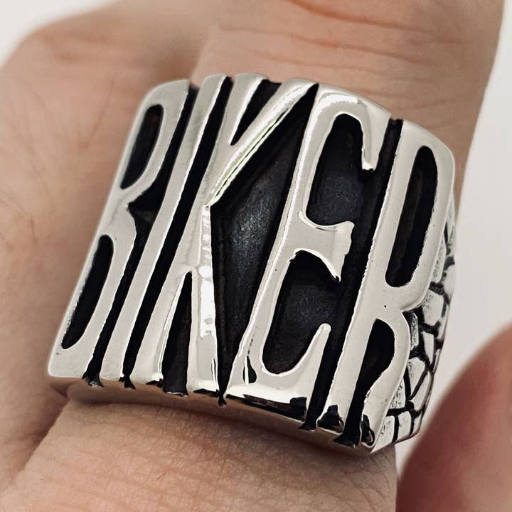 Mio Queena - Wholesale Jewelry - Men's - BIKER Series Stainless Steel Motorcycle Ring0