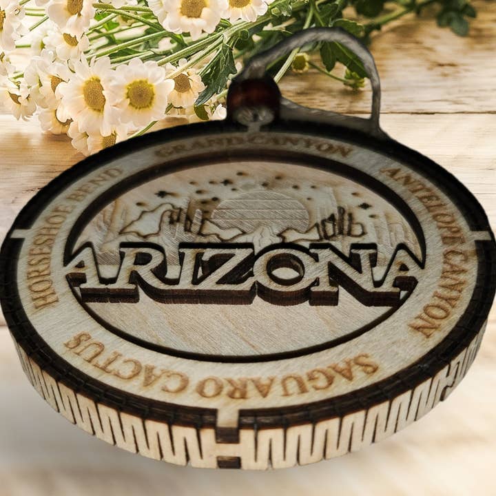 Arizona State Ornament for wholesale by PattisonPlace