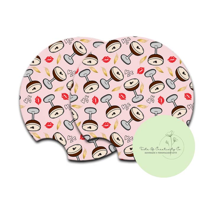 "That's That Me Espresso" Car Coaster Set, Car Accessory for wholesale by Taste of Creativity CO.