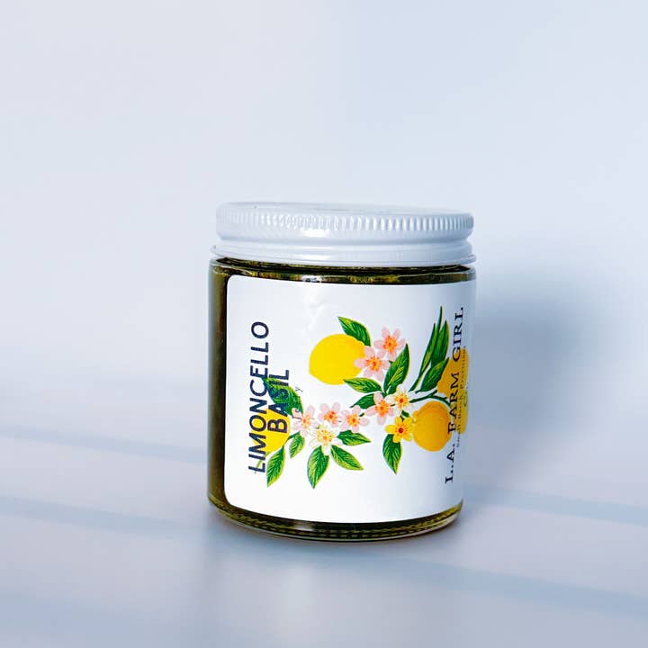 Limoncello Basil Jelly - 4 oz for wholesale by LA FARM GIRL