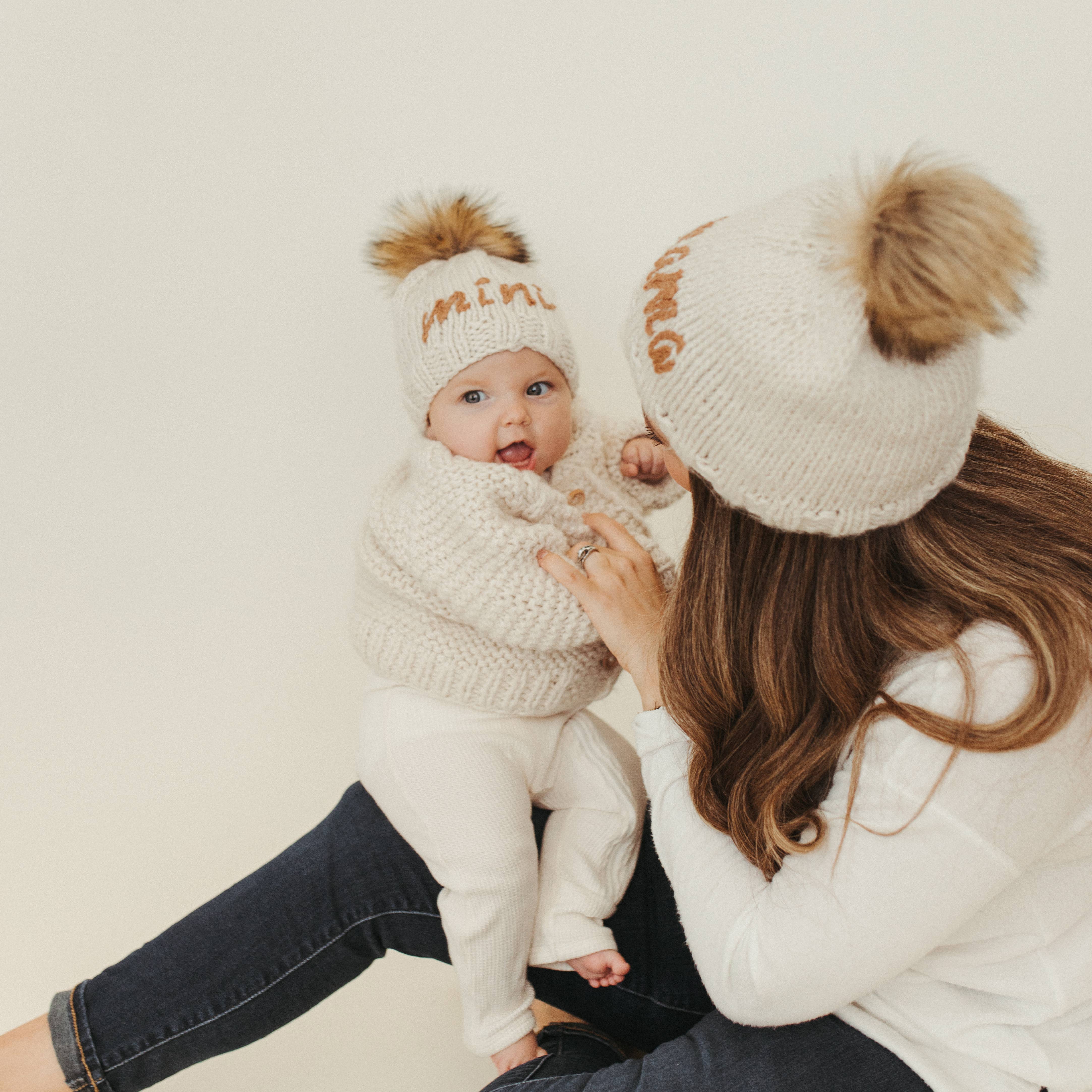 Huggalugs - Wholesale Beanie - Kids - Mini Pecan Beanie Hat Baby & Kids SALE3