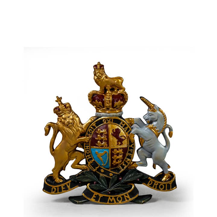 McGowan & Rutherford Ltd – wholesale Plaque – Large Coloured Coat of Arms Wall Plaque