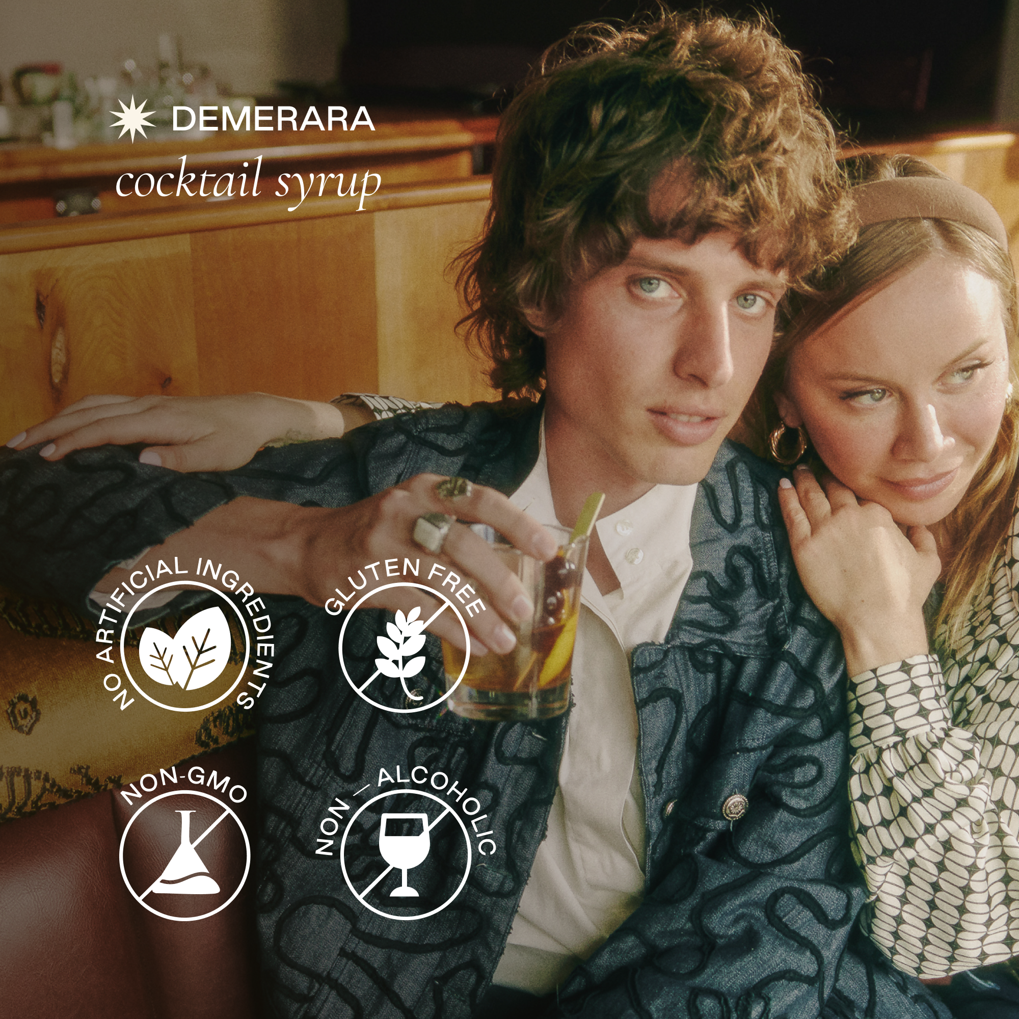 Strongwater - Wholesale Cocktail Mix/Syrup - Demerara Cocktail Syrup - 16 Servings2