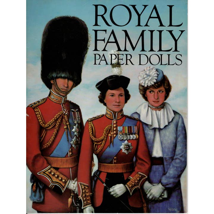 Bellerophon Books - Wholesale Coloring & Activity Book - Kids & Baby - Royal Family Paper Dolls