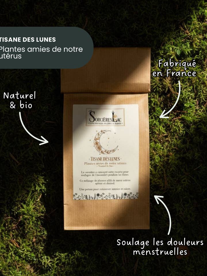 Moon Tea - Planter der er venlige mod livmoderen for engroshandel hos Les sorcières du lac