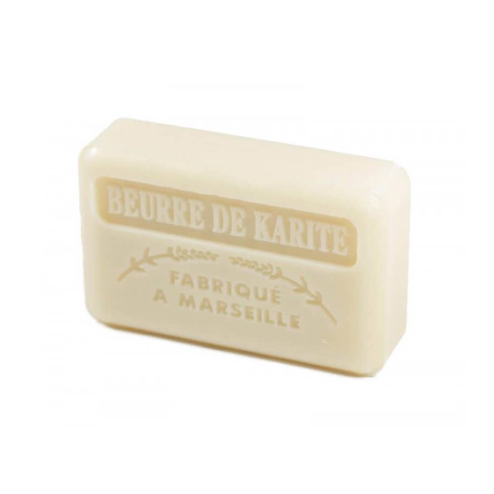 Au Savon de Marseille - Wholesale Bar Soap - Shea Butter - French soap with organic shea butter 125g