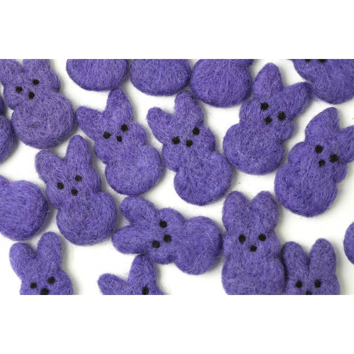 The Felt Pod – Engroshandel Bordpynt – Filtet Kaninfigurer – påskeuro af 100 % uld2