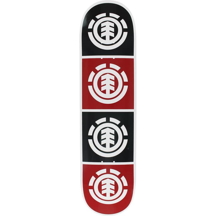 ÉLÉMENT//PONT QUADRANT 8.0 BLANC, NOIR ET ROUGE pour la vente par SPARX