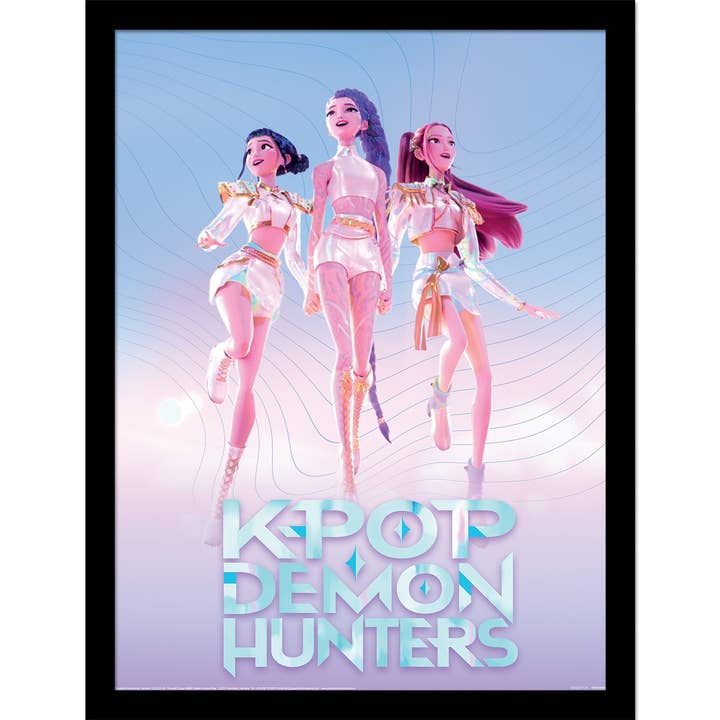 K-POP Demon Hunters (Trio) 30 x 40cm Collectors Print for wholesale by Pyramid International