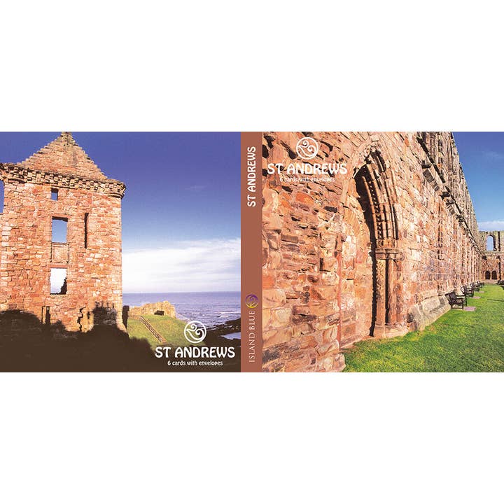 St Andrews Inspiration Notecard Wallet for wholesale by Island Blue Publishing
