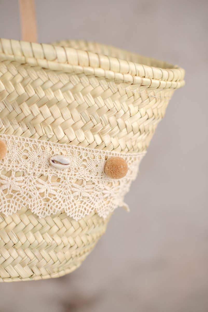 Lula Natura - Wholesale Beach Bag - MIDI BASKET SEE RAFFIA3