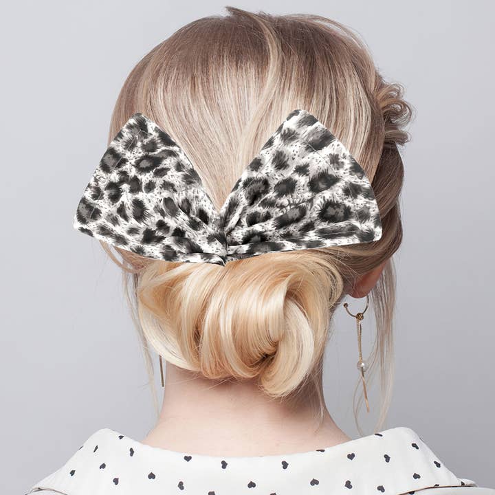 Sensibling Corp. - Wholesale Fashion Headband - Women's - Leopard Patterned Deft Bun Maker Hairband3