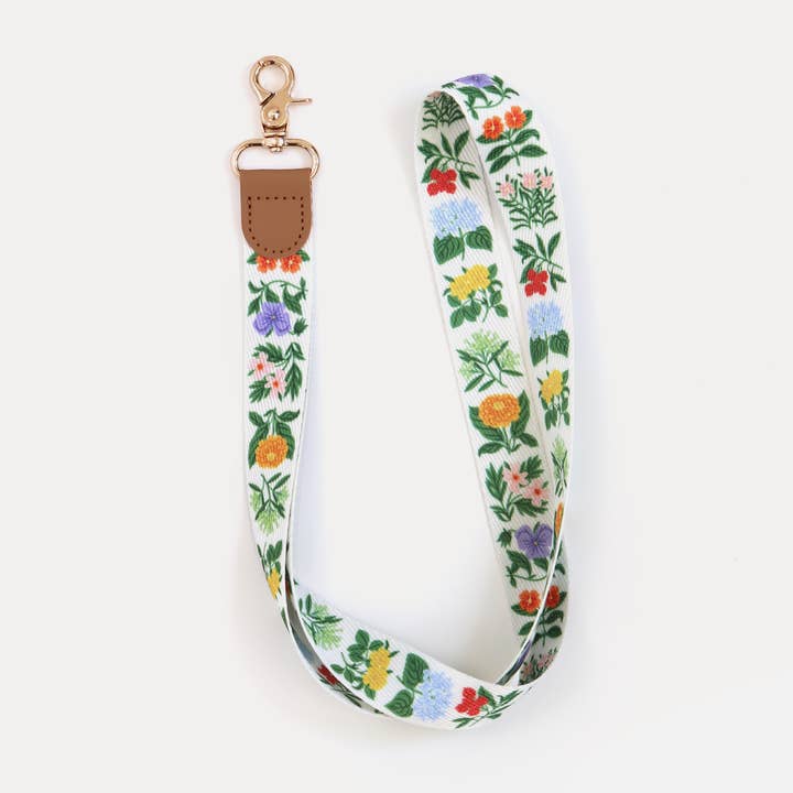 Folk Floral | Lanyard for wholesale by Linden Paper Co.