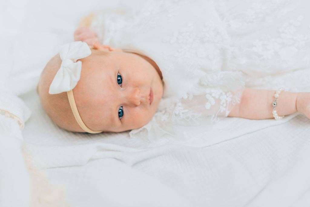 Miriia - Wholesale Dress - Baby - Eva Jane Dress Baby Girl White Christening Baptism Dress6