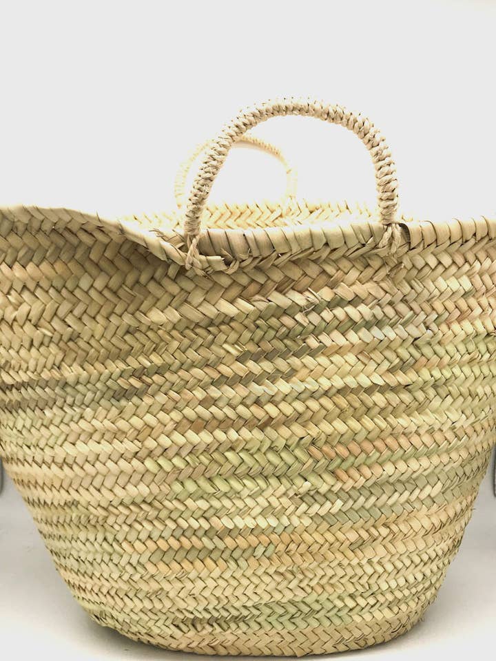 Coffa in paglia marocchina grande per la vendita all'ingrosso da parte di Gifa Accessori