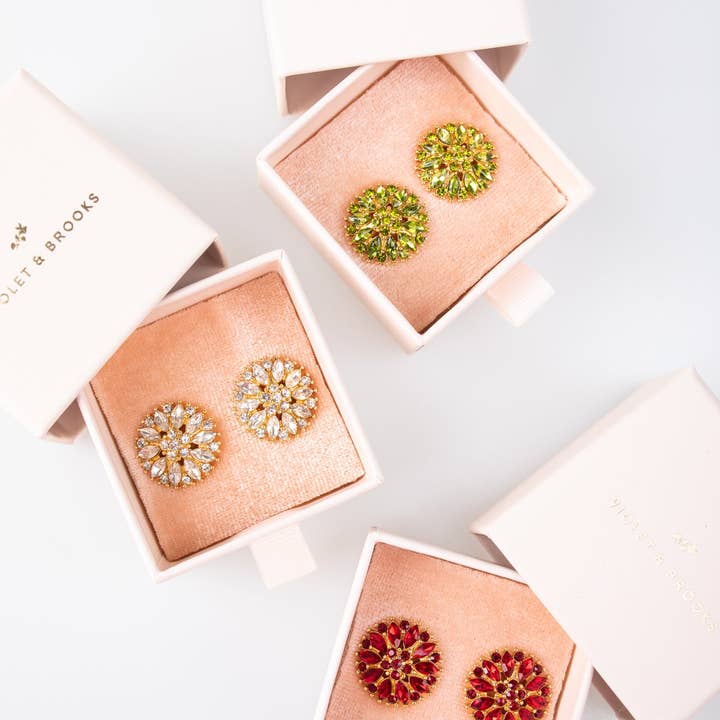 Violet & Brooks - Vente Clous d'oreille - Boucle d'oreille à tige glamour4