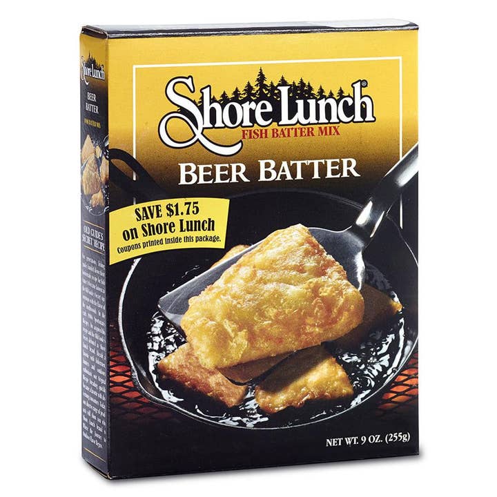KeHE Distributors, LLC - Wholesale Rub - Shore Lunch Breading Mix Beer Batter, 9 OZ