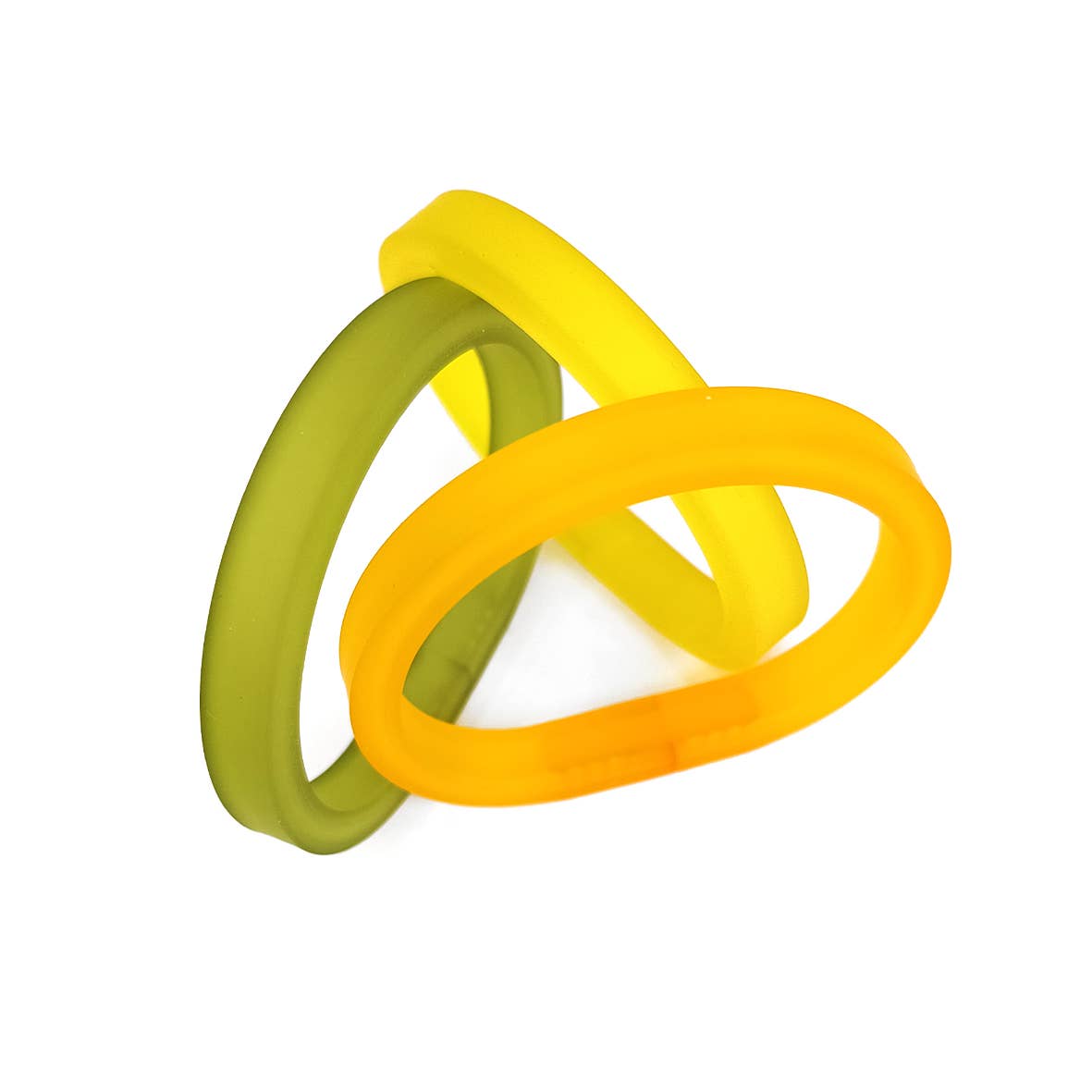 ALEX+SVET - Wholesale Bangle Bracelet - DRIM TRIO set of 3 hand-tinted rubber bracelets ESSENTIALS10