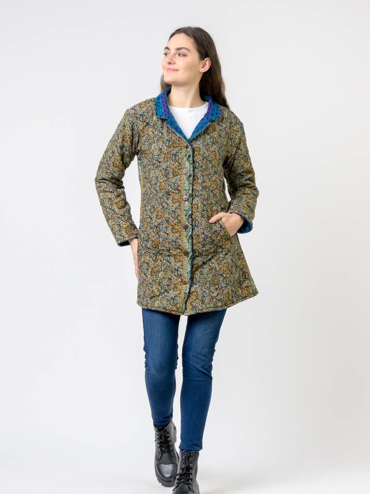 Rhea mönstrad Tagai-jacka för wholesale av Rhea
