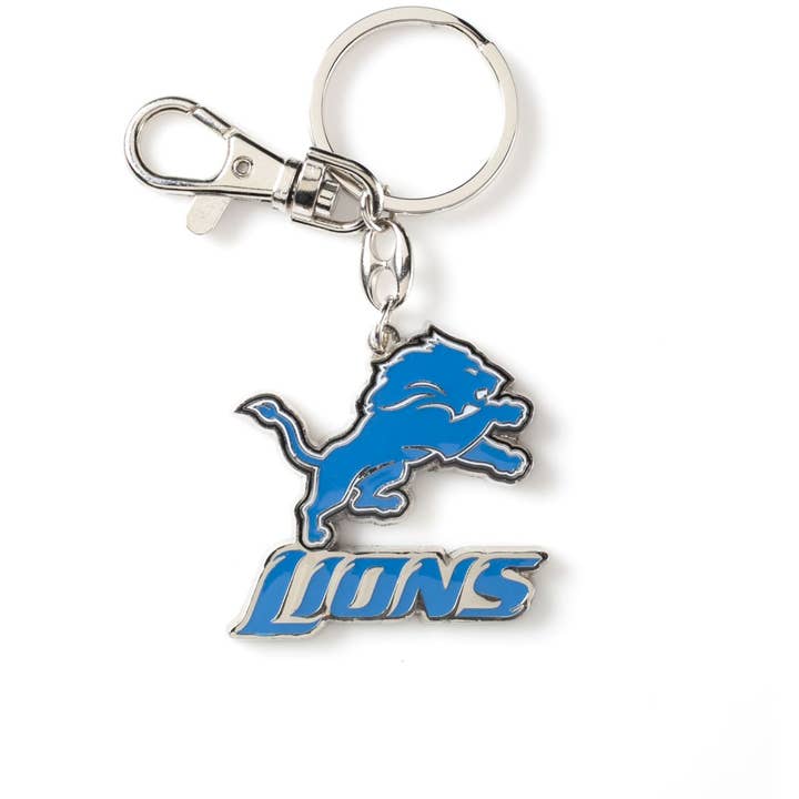 NFL Detroit Lions Logo Heavyweight Keychain for wholesale by Aminco USA
