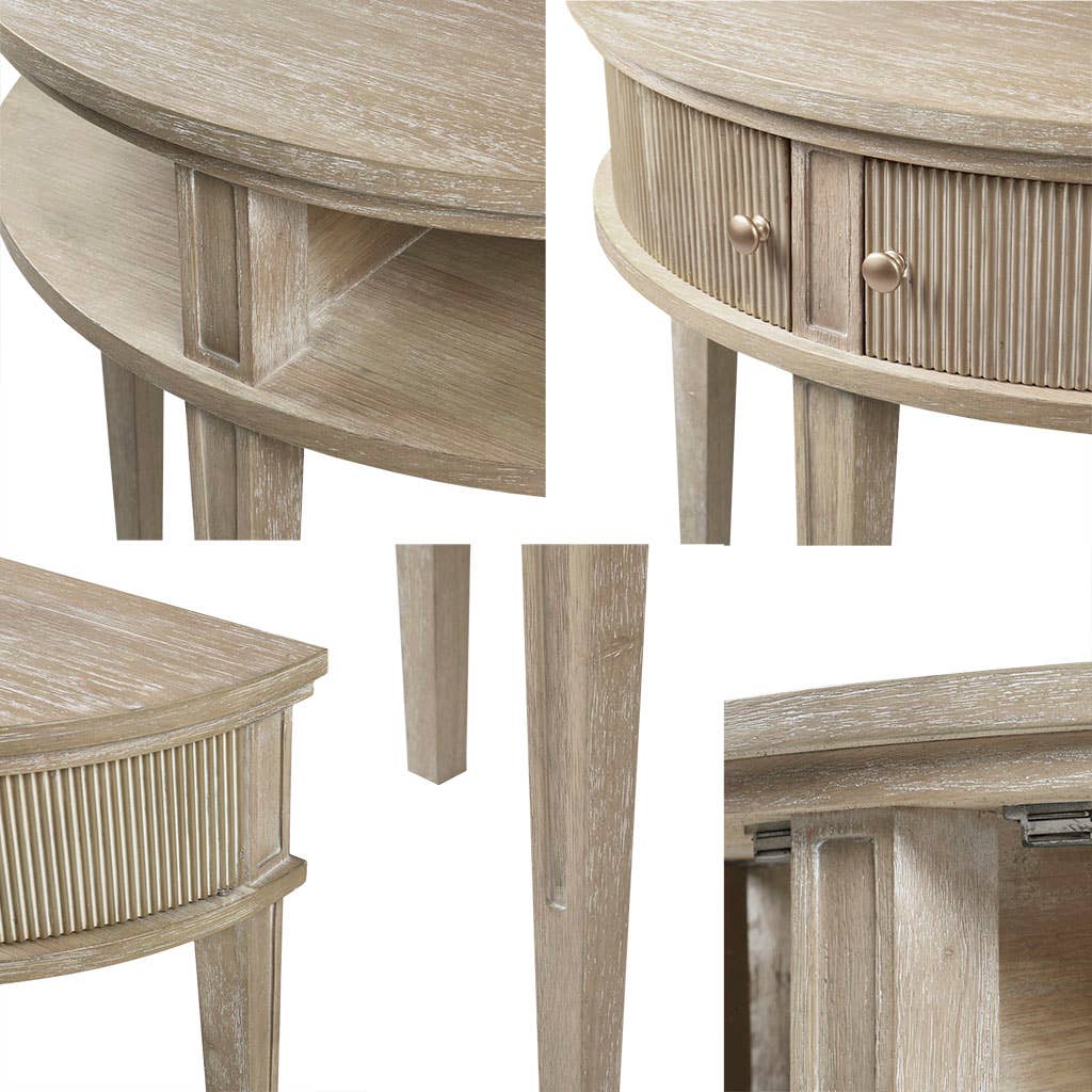 Olliix - Wholesale Console Table - Vintage-Inspired Antique Storage Wood Console Table6