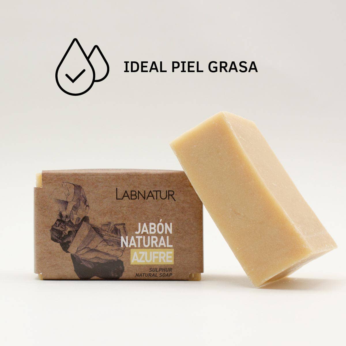 Laboratorio SYS – Engroshandel Sæbestykke – Natural svovlsæbe 100 g Labnatur3