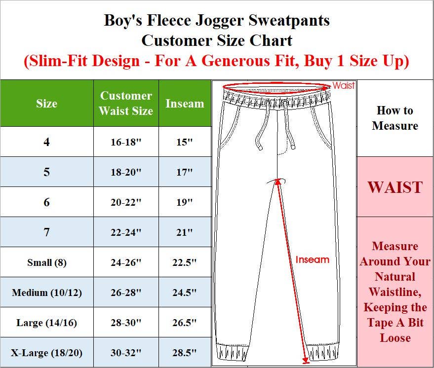 Galaxy By Harvic - Wholesale Athletic sweatpants/jogging bottoms – Kids - GBH Boy's Sweatpants- Basic Active Fleece Jogger Pants(8-20)16