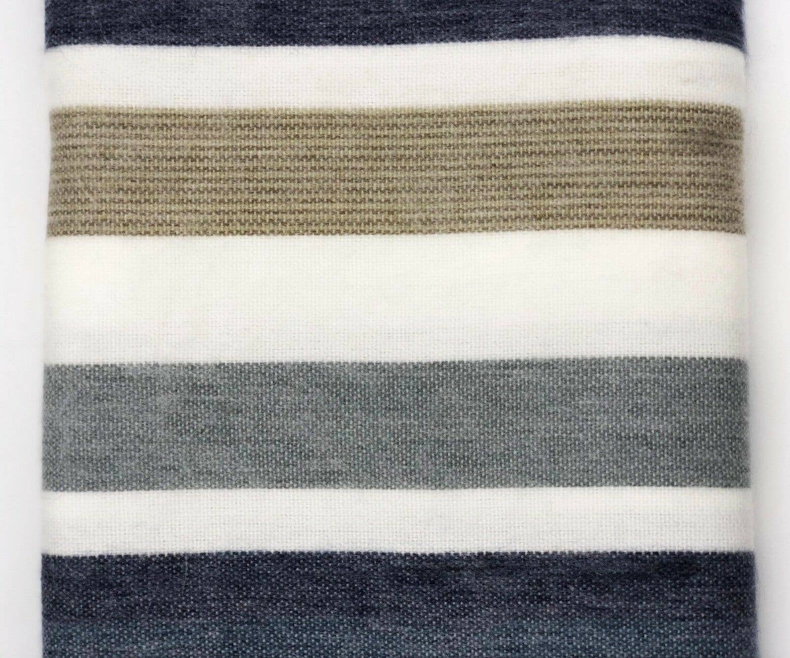 ECUALAMA - Wholesale Throw Blanket - Soft & Warm Baby Alpaca Wool Throw Blanket / Sofa Cover - Queen 90" x 65" - striped pattern3