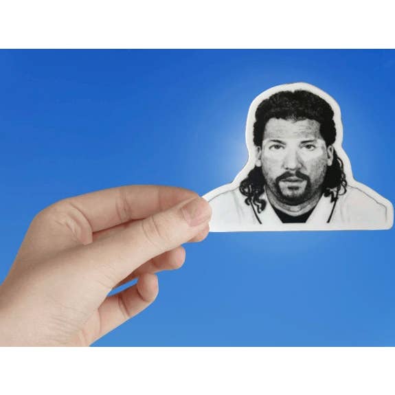 KP sticker Size: 3" x 2.33" Kenny Powers for wholesale by Kelabels