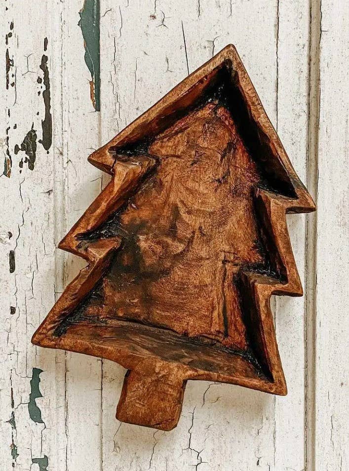Rustic Farm - Wholesale Candle Holder - Tree Dough Bowl, Handmade, #A1