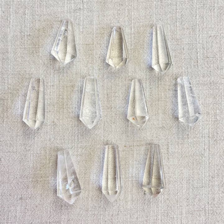 Sculpture de Pendule en Quartz Clair pour la vente par Ewelina Pas Jewelry