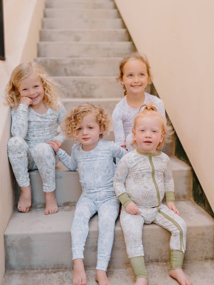 Shae & Palmer - Wholesale Bodysuit (Non-Footed) - Baby - Botanical - Amethyst – Baby Romper3