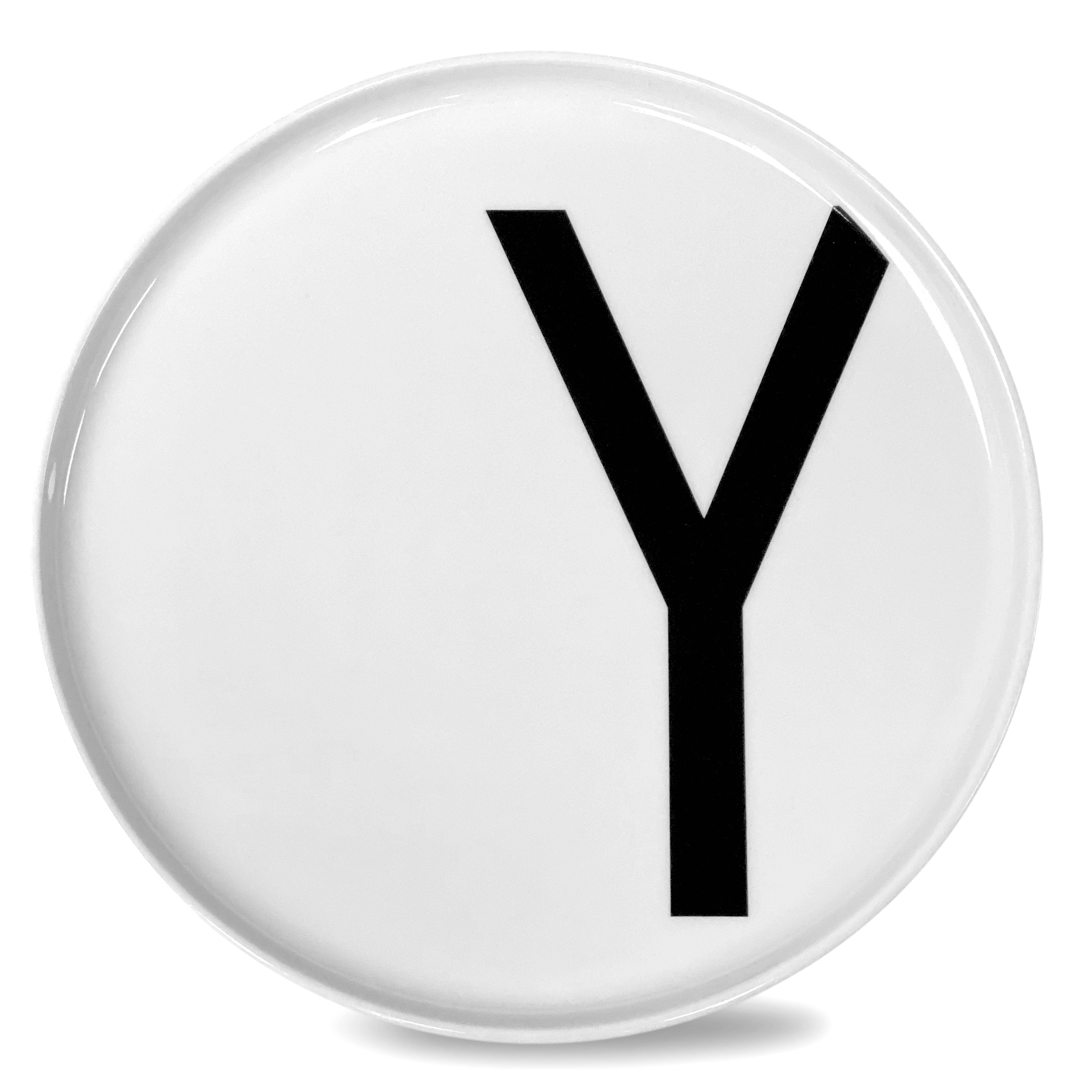 Goldscherben - Vente Assiettes/plats/bols de décoration - Assiette avec lettres de l’alphabet A à Z - cadeau personnalisé avec prénom24