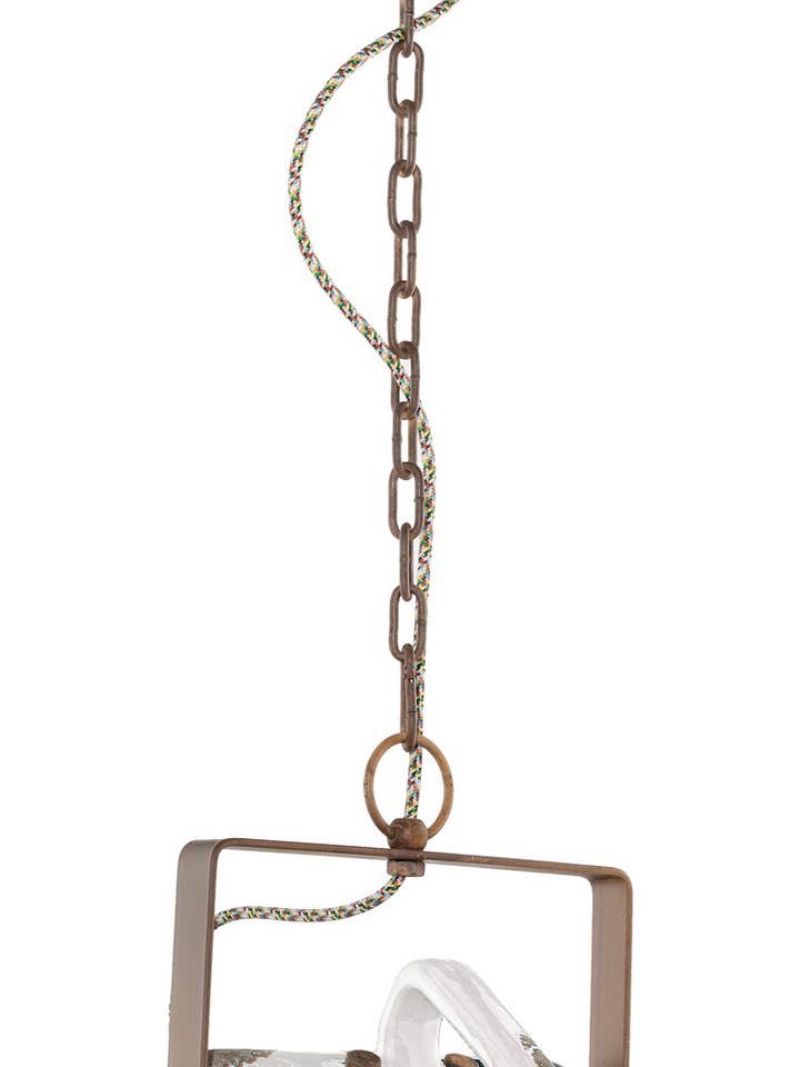 Lámpara colgante - Colección Retrò - Industrial - C1652 para venta al por mayor de Ferroluce srl