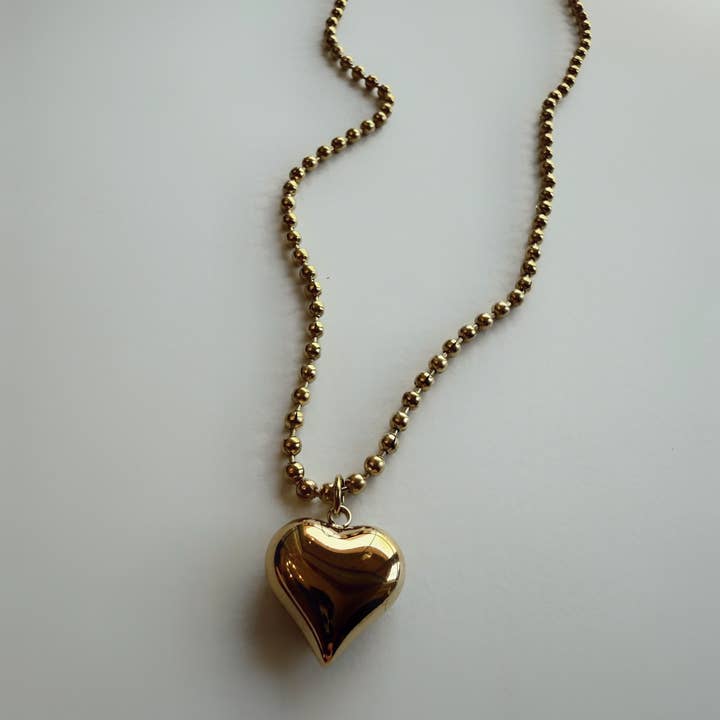 Lovers Lane Heart Necklace for wholesale by MOOD