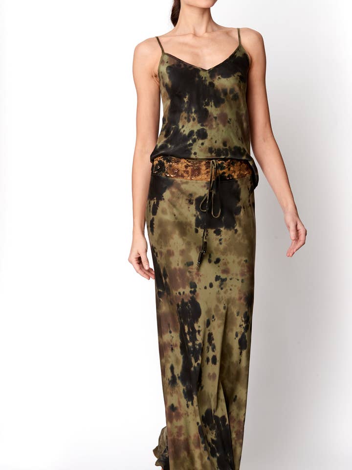 MiJo by Michelle Jonas - Wholesale Skirt – Women’s - Stretch Silk Charmeuse Bias Skirt with Adjustable Lace Waistband7