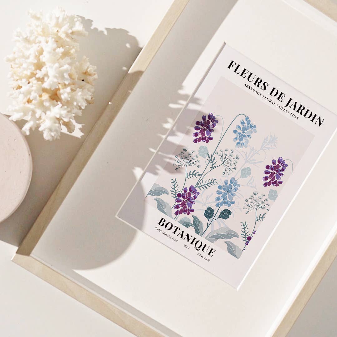 Sugar & Canvas - Wholesale Kunstprint - Bloemenmarkt Fleurs De Jardin Botanische kunstdruk FM531