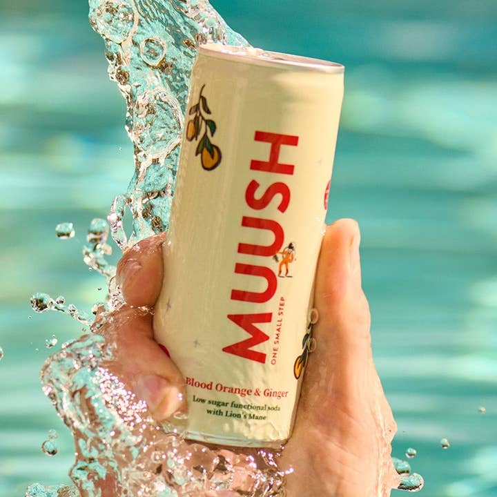 MUUSH LARANJA SANGUÍNEA & GENGIBRE (250ML) por atacado de MUUSH