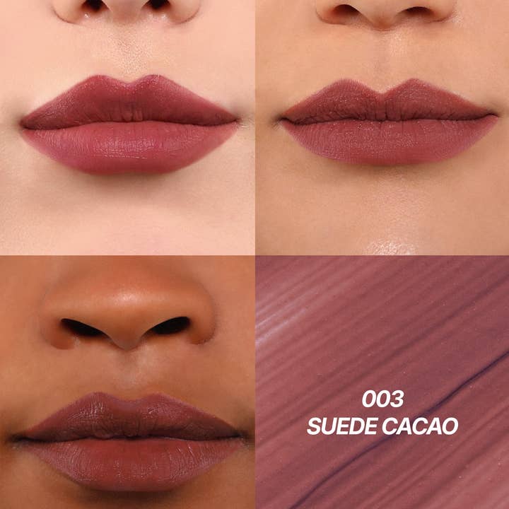 Moira Cosmetics - Wholesale Lipstick - Cushion Kiss Lip Cream (003, Suede Cacao)1