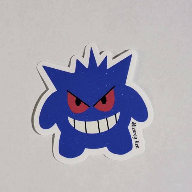 Mizorey Ren - Wholesale Sticker - Gengar Sticker1