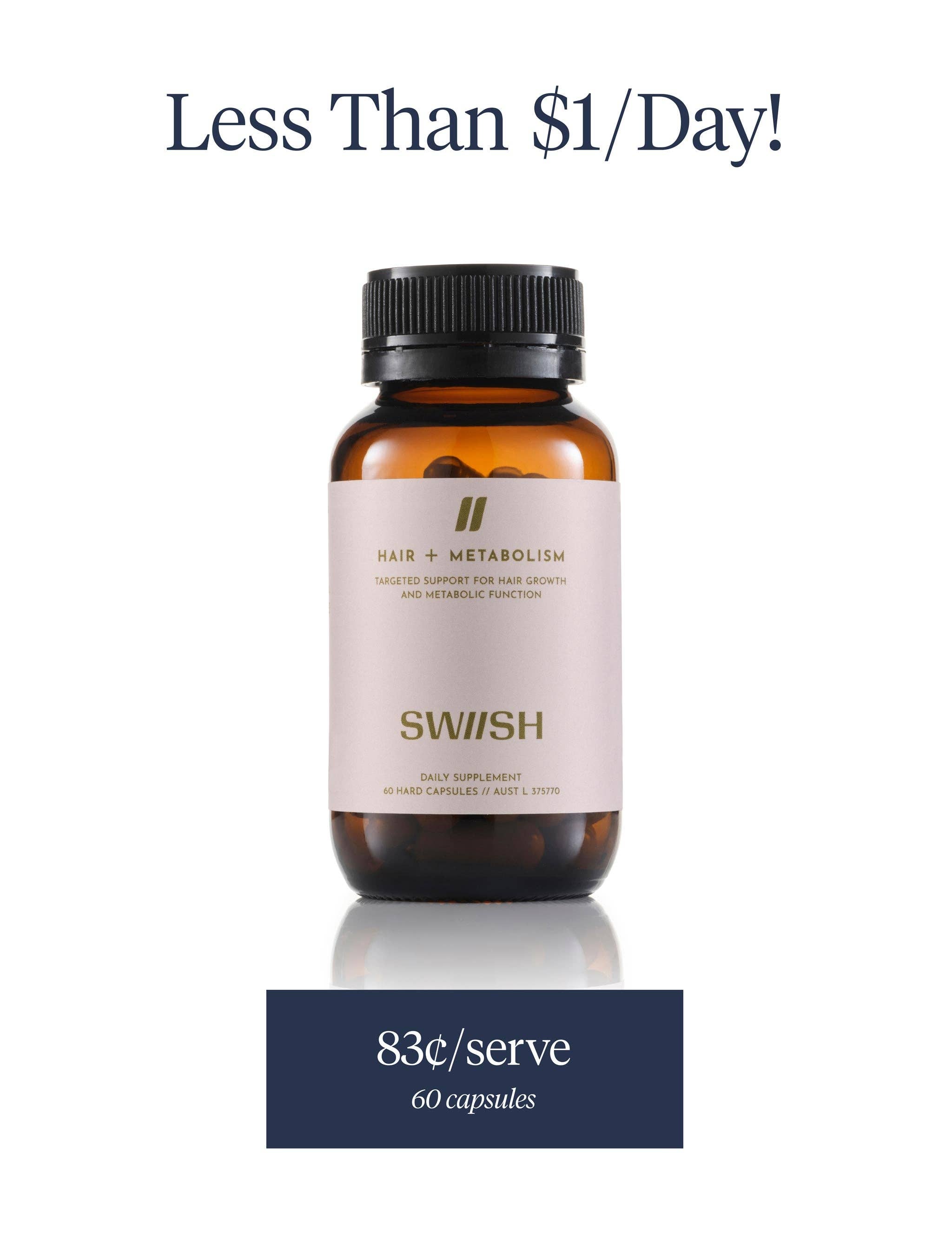 SWIISH - Wholesale Oral supplement/vitamin - Hair + Metabolism6