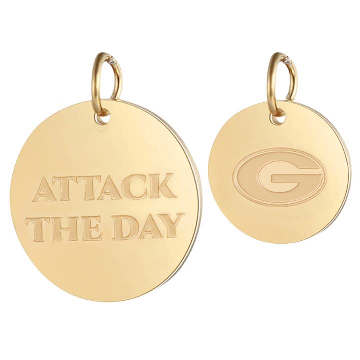 Georgia Bulldogs Charm Set - 18K Gold Dipped for wholesale by Stone Armory