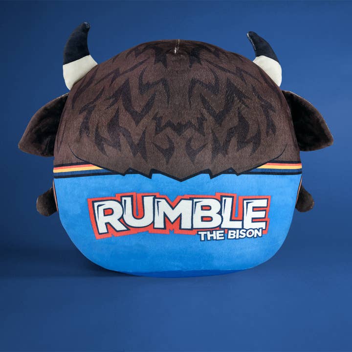 Uncanny Brands - Wholesale Stuffed/Plush Toy - Kids & Baby - Sleep Squad Oklahoma City Thunder Rumble 12" Mascot Kiri Cloud Plushie1