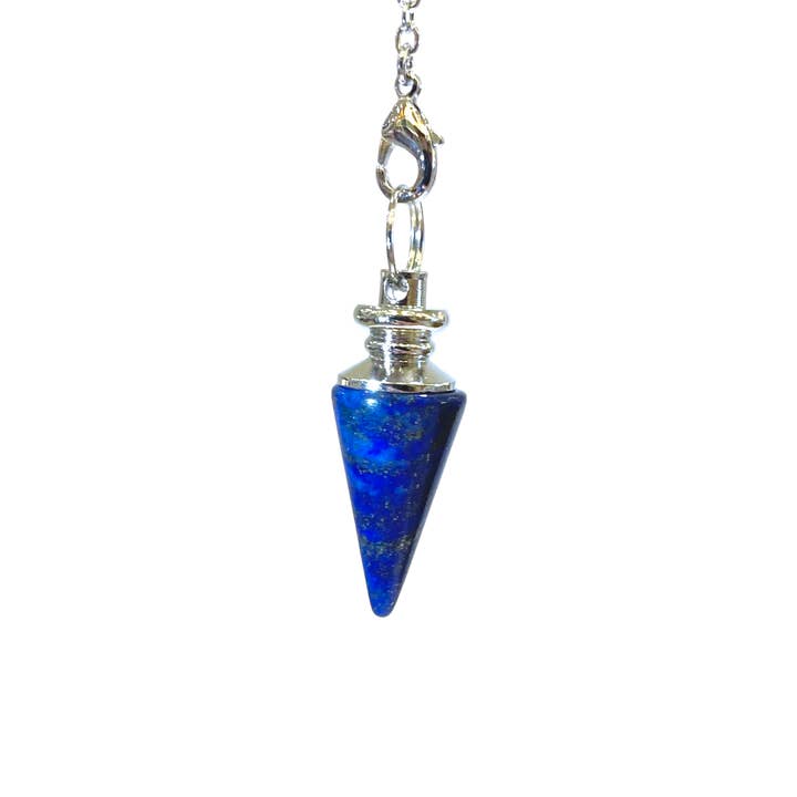 Lapis Lazuli small cone clock for wholesale by Foliesbijoux
