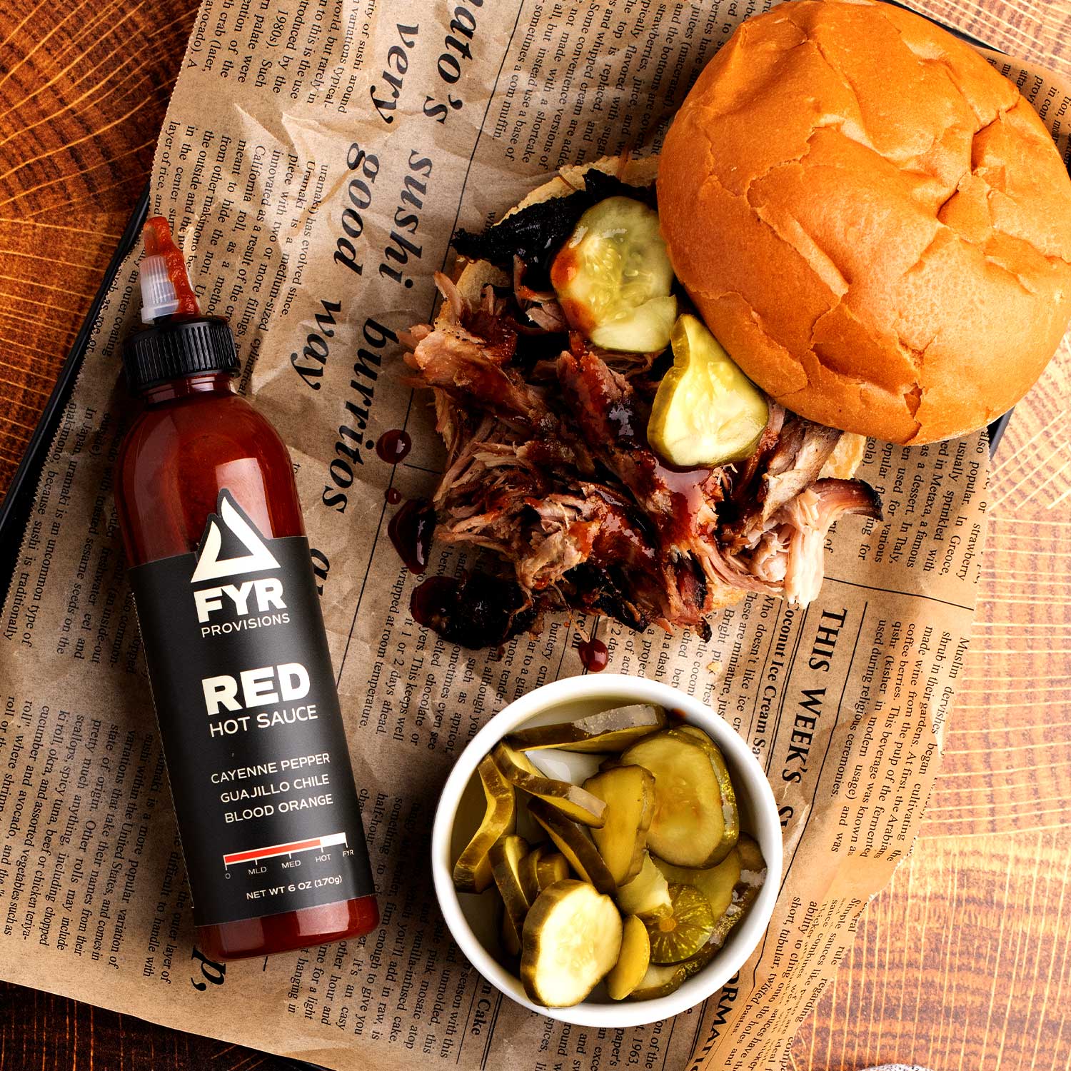 FYR - Wholesale Hot Sauce - RED HOT SAUCE2