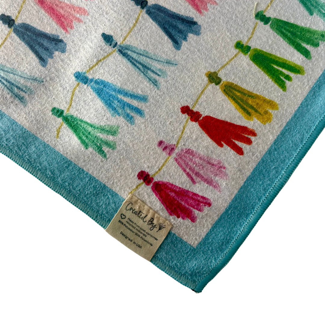 KEVA - Wholesale Tea Towel - Double Sided Tasslin' Tea Towel5