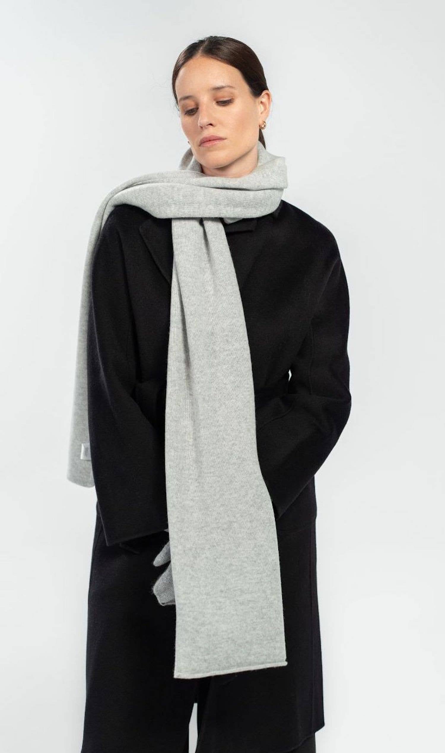 Bel Cashmere S.C. - Venta al por mayor Bufanda - Unisex - Bufanda Grande de Punto de Cachemira y Lana15