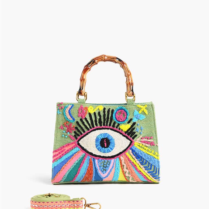 Groovy Evil Eye Handbag and other Purchase Wholesale groovy. Free Returns & Net 60 Terms on Faire trending on Faire.